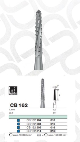 Бор твс D+Z / CB 162 104.016  Линдемана